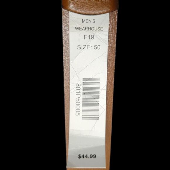 Men's Warehouse Brown Belt, Brown, size 50 - Picture 3 of 3